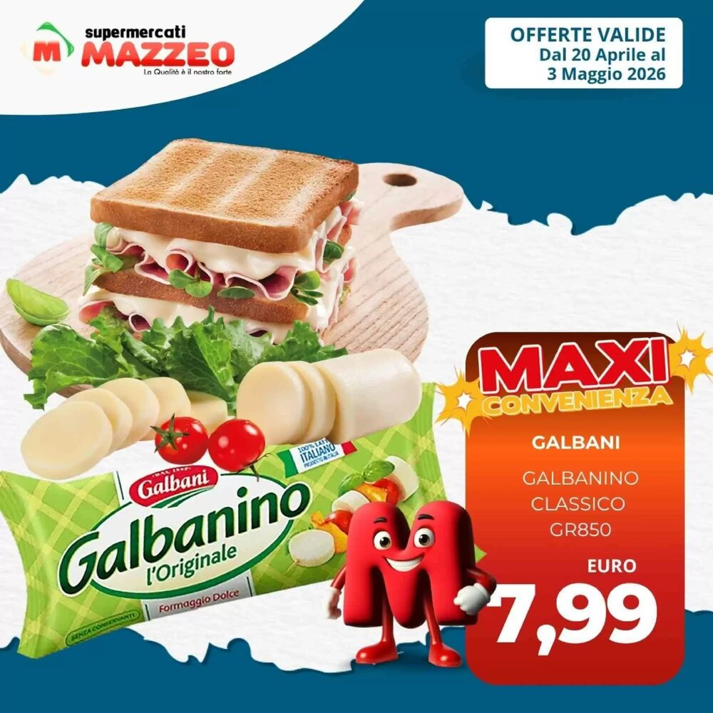 Volantino promozionale Mazzeo Giocattoli  valide dal 20/04/2026 - Pagina 1.