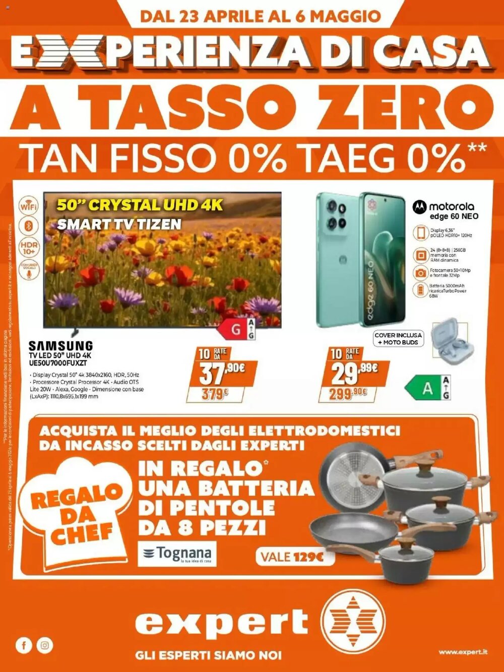 Volantino promozionale Expert  valide dal 23/04/2026 - Pagina 1.
