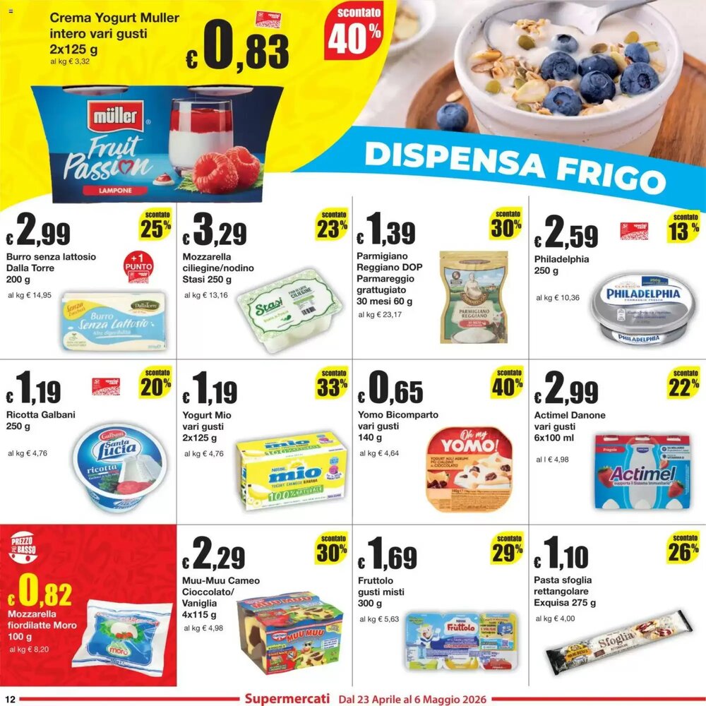 Volantino promozionale Sì con te  valide dal 23/04/2026 - Pagina 12.