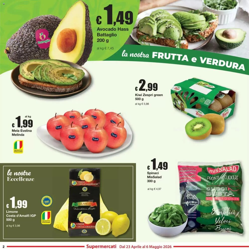 Volantino promozionale Sì con te  valide dal 23/04/2026 - Pagina 2.