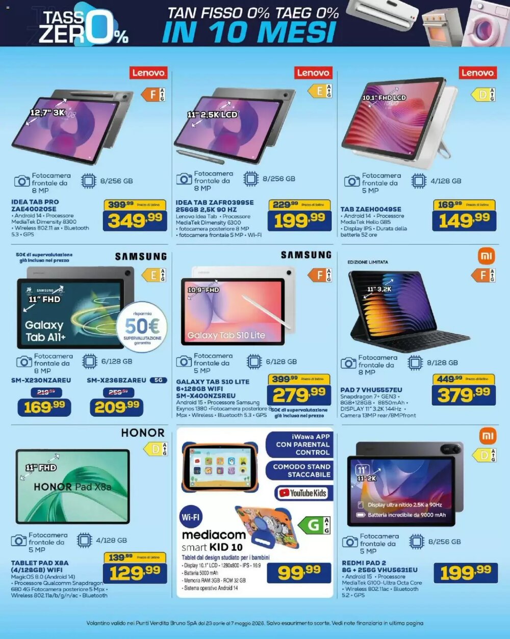 Volantino promozionale Euronics Bruno  valide dal 23/04/2026 - Pagina 16.