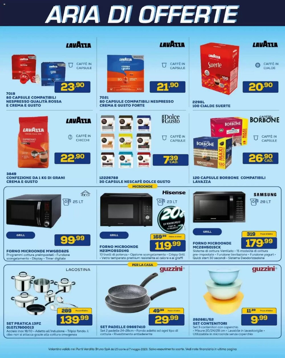 Volantino promozionale Euronics Bruno  valide dal 23/04/2026 - Pagina 25.