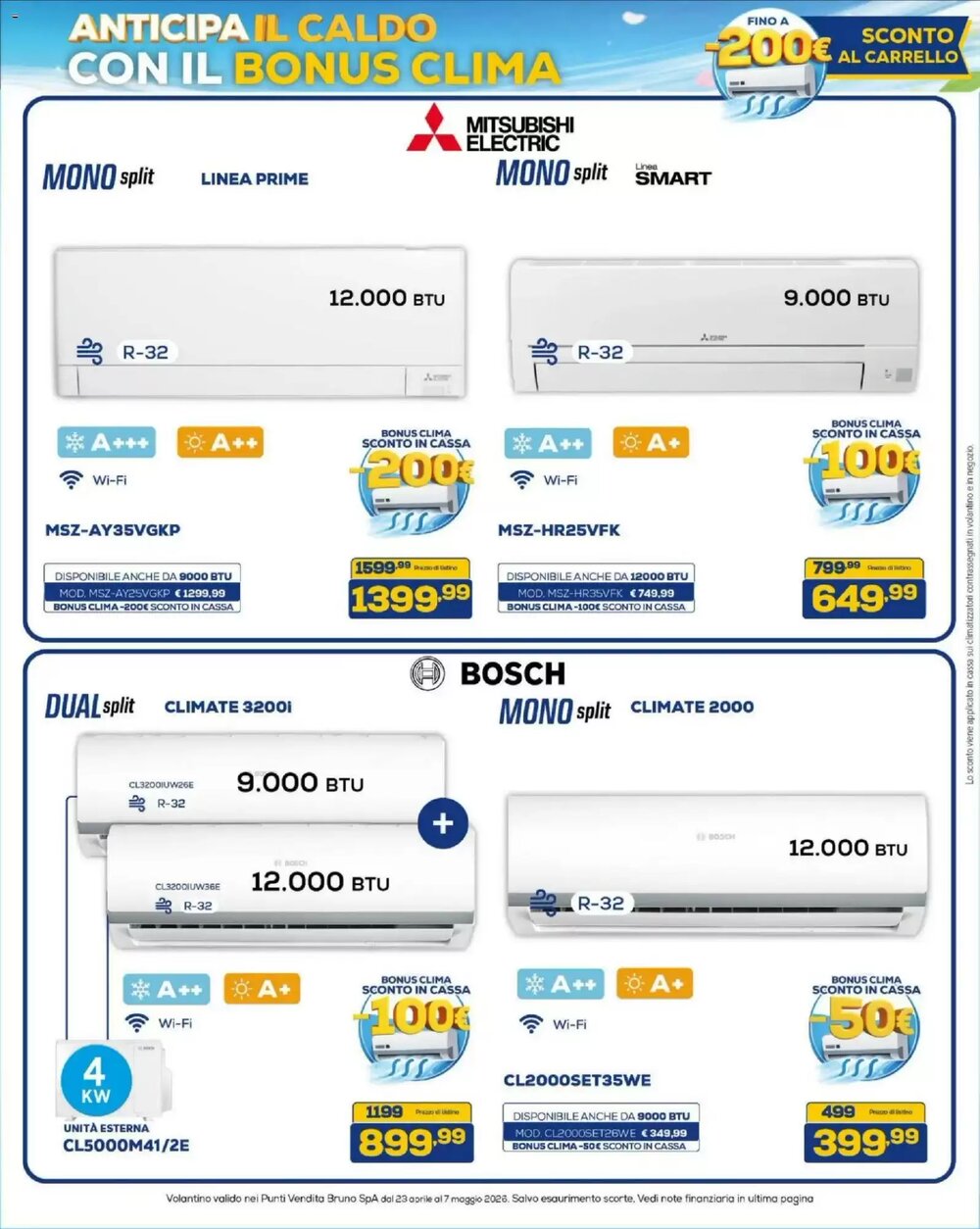 Volantino promozionale Euronics Bruno  valide dal 23/04/2026 - Pagina 29.