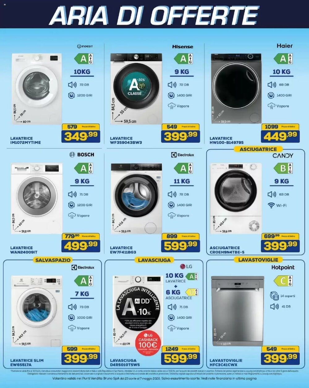 Volantino promozionale Euronics Bruno  valide dal 23/04/2026 - Pagina 31.