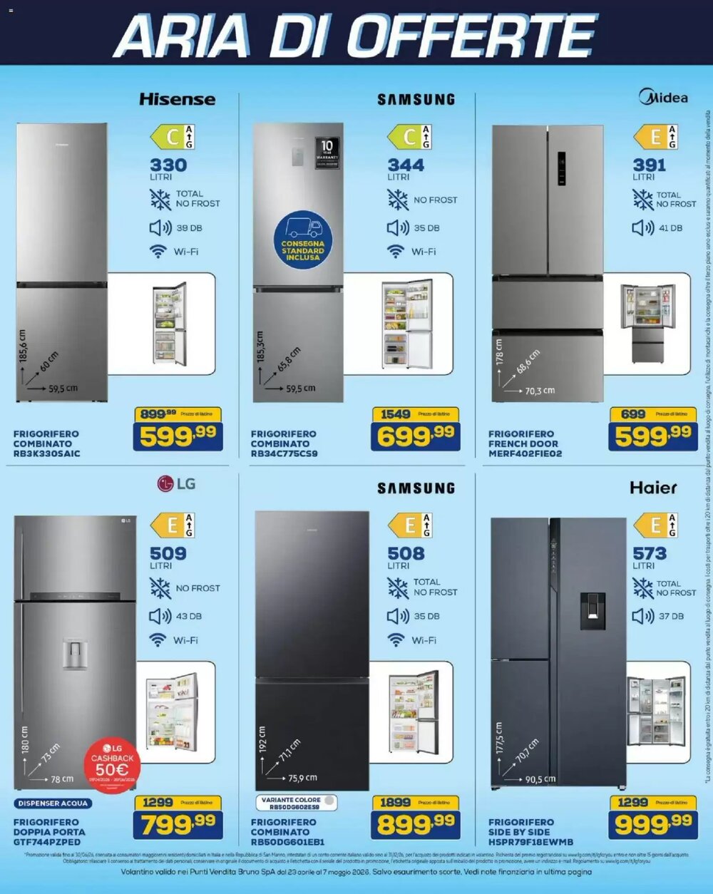 Volantino promozionale Euronics Bruno  valide dal 23/04/2026 - Pagina 33.