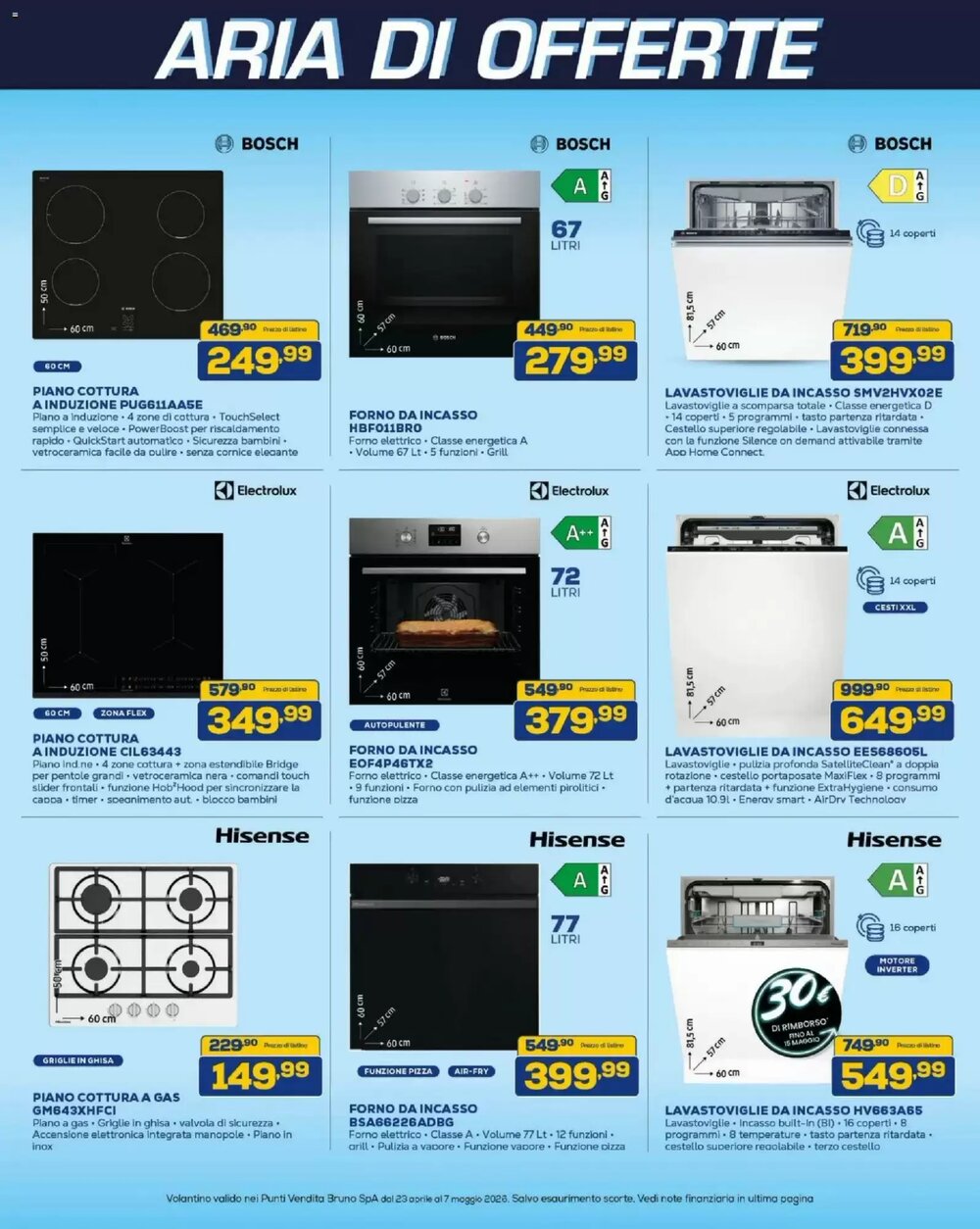 Volantino promozionale Euronics Bruno  valide dal 23/04/2026 - Pagina 35.