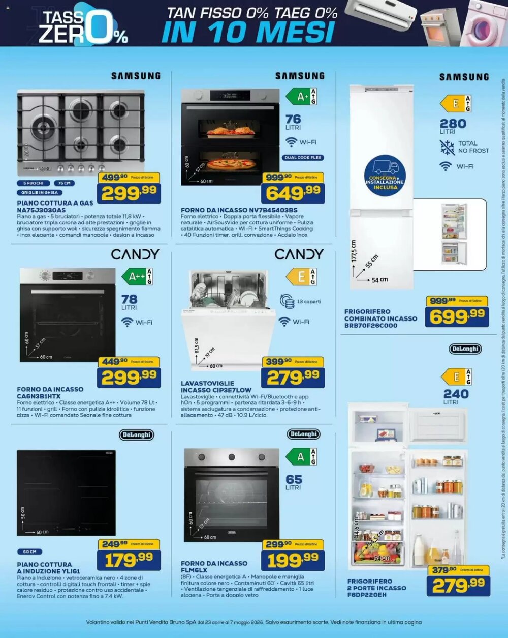 Volantino promozionale Euronics Bruno  valide dal 23/04/2026 - Pagina 36.