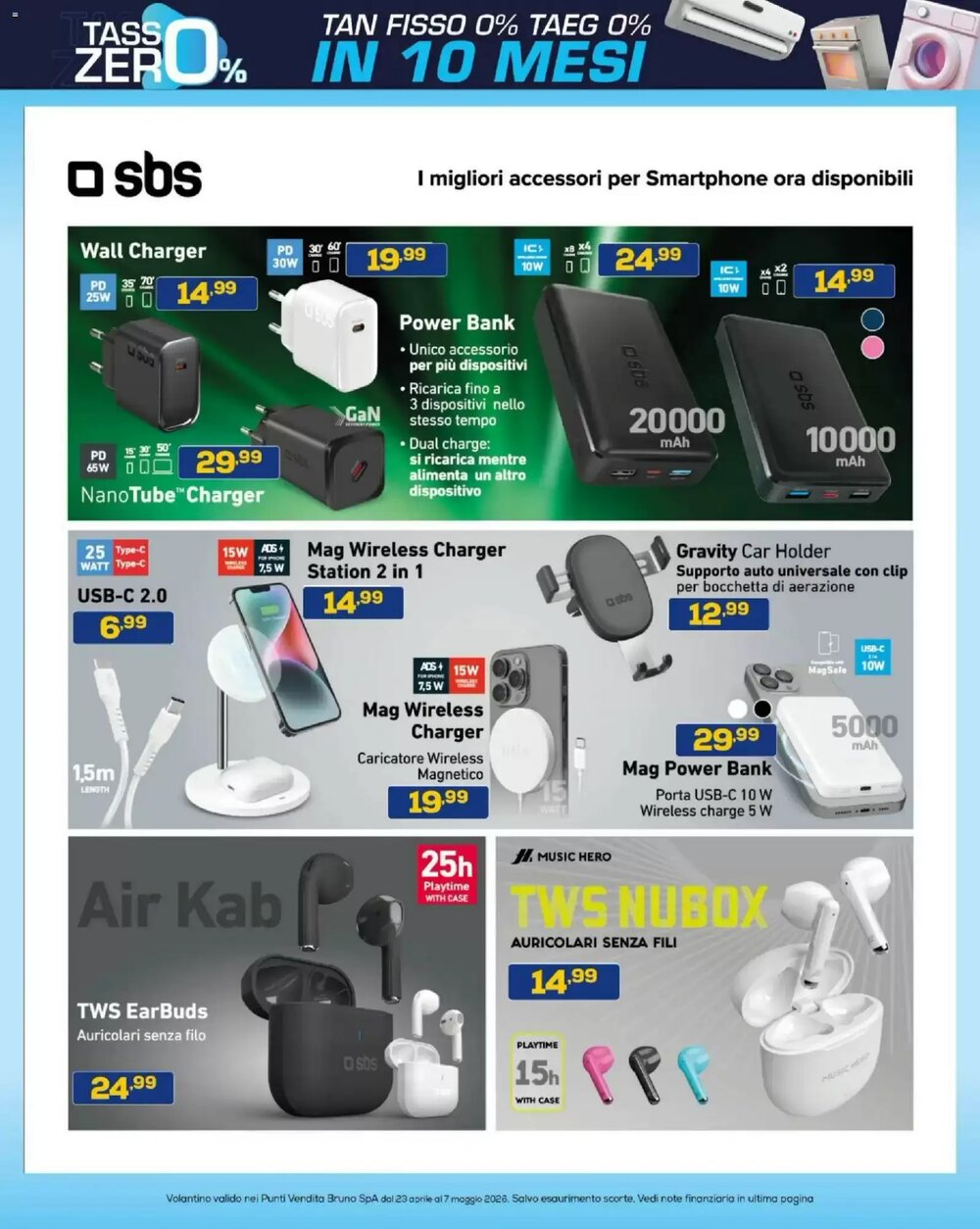 Volantino promozionale Euronics Bruno  valide dal 23/04/2026 - Pagina 37.