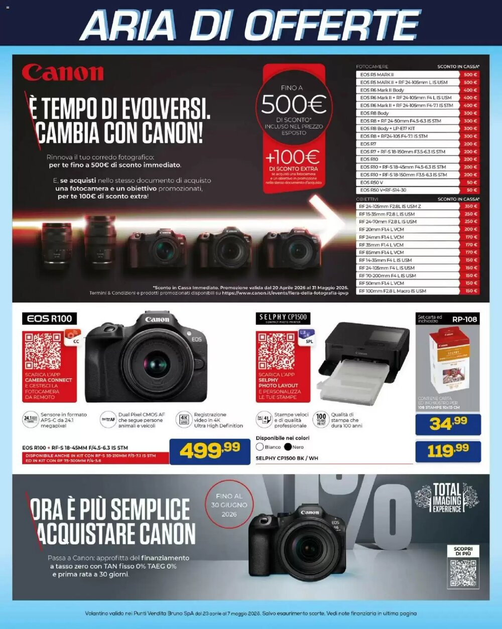 Volantino promozionale Euronics Bruno  valide dal 23/04/2026 - Pagina 7.
