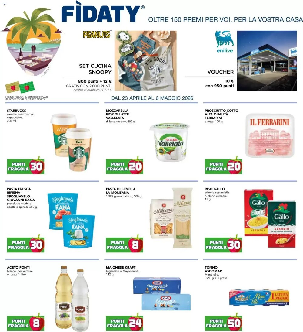 Volantino promozionale Esselunga  valide dal 23/04/2026 - Pagina 1.