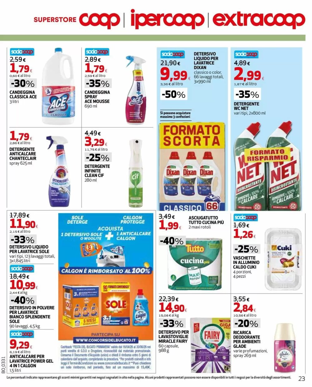 Volantino promozionale Coop  valide dal 23/04/2026 - Pagina 23.