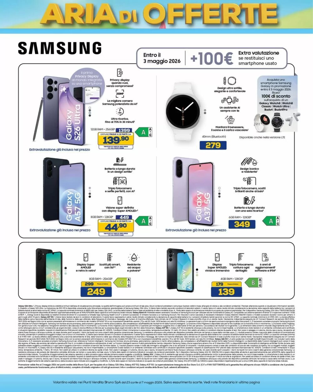 Volantino promozionale Euronics  valide dal 23/04/2026 - Pagina 8.