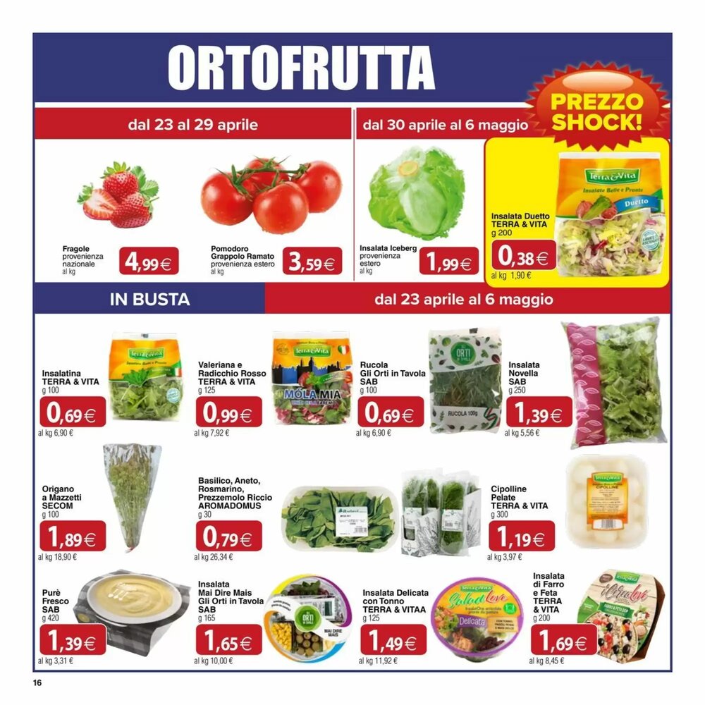 Volantino promozionale Docks Cash&Carry  valide dal 23/04/2026 - Pagina 16.