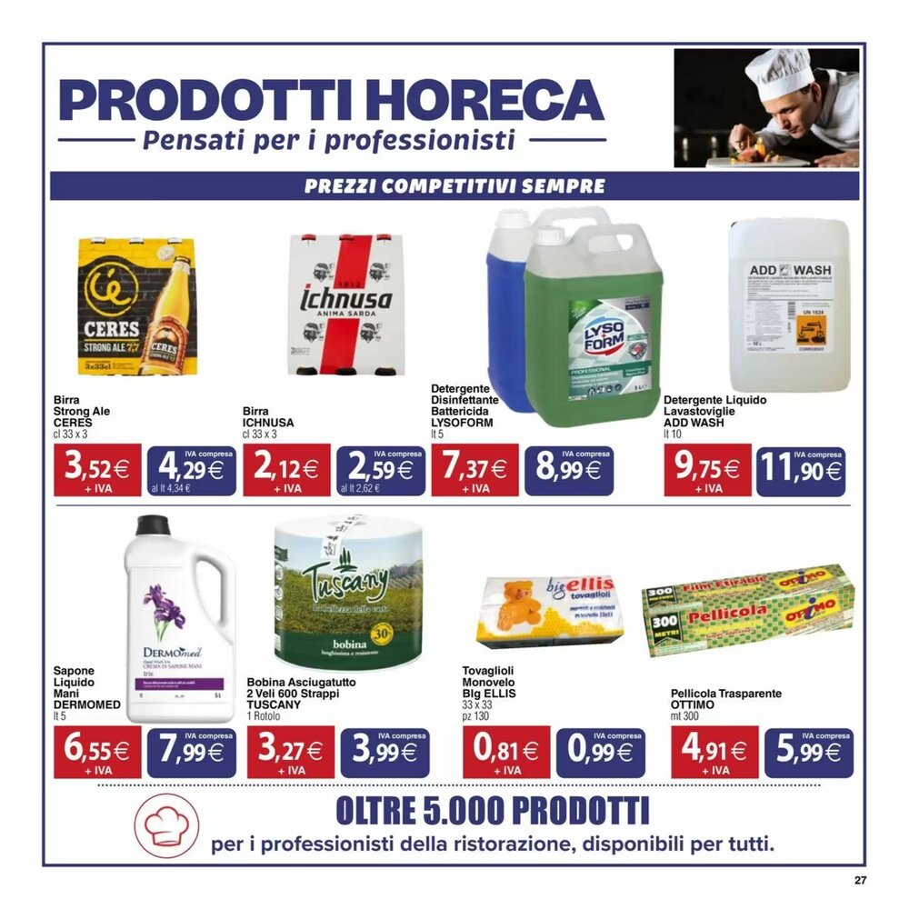 Volantino promozionale Docks Cash&Carry  valide dal 23/04/2026 - Pagina 27.