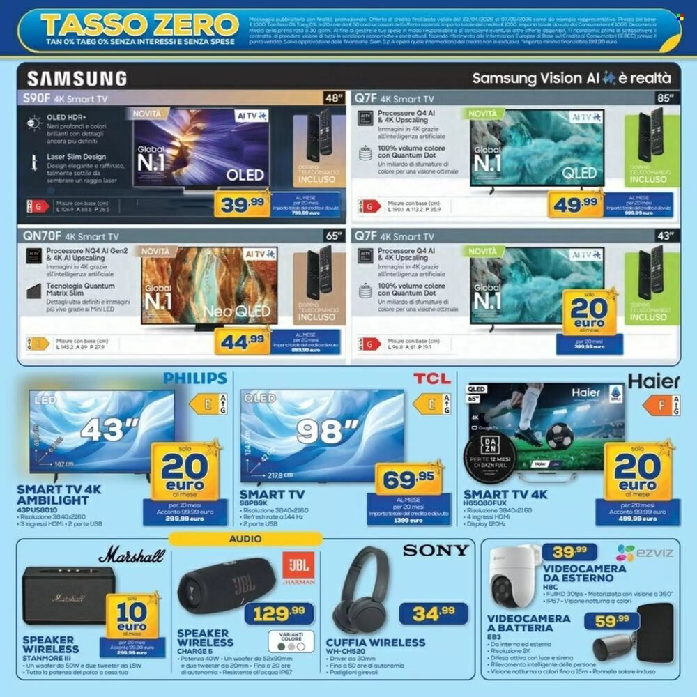 Volantino promozionale Euronics  valide dal 23/04/2026 - Pagina 3.
