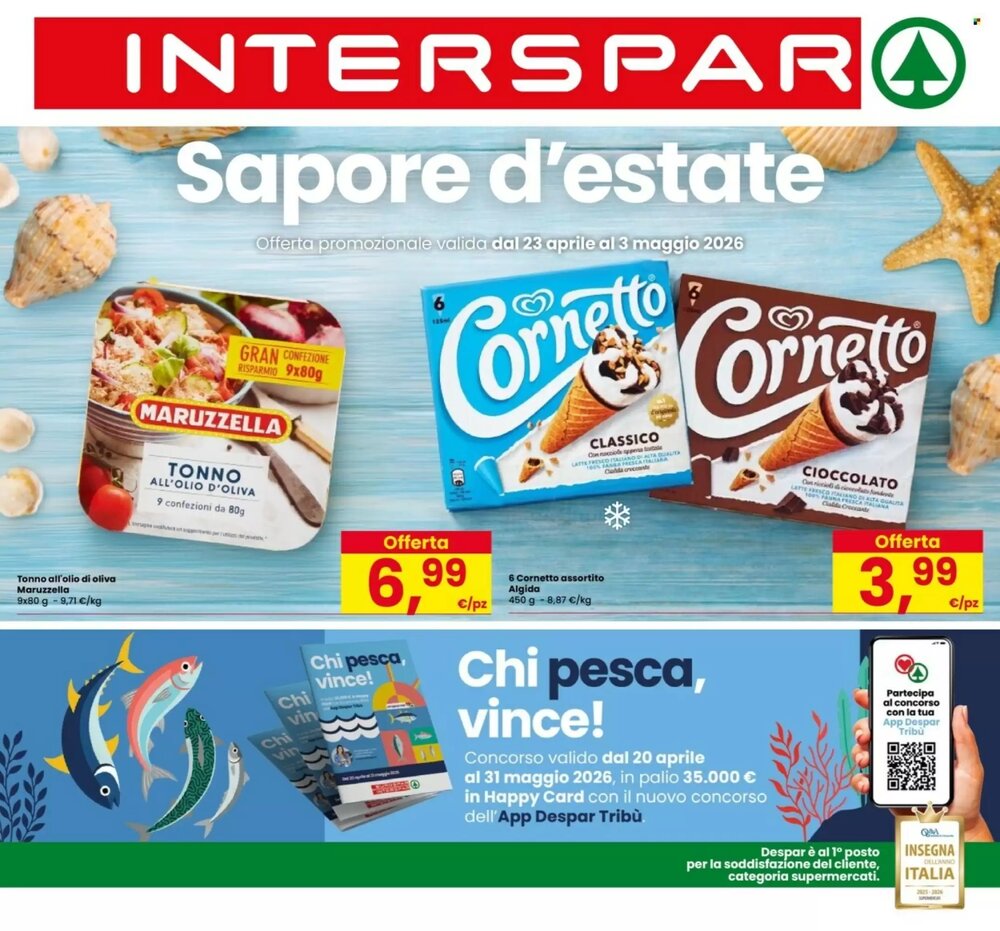 Volantino promozionale Interspar  valide dal 23/04/2026 - Pagina 1.