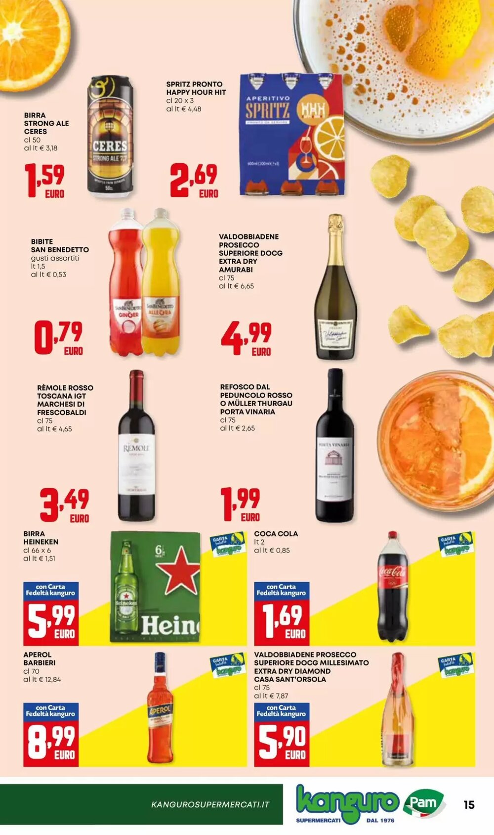 Volantino promozionale Kanguro  valide dal 23/04/2026 - Pagina 15.