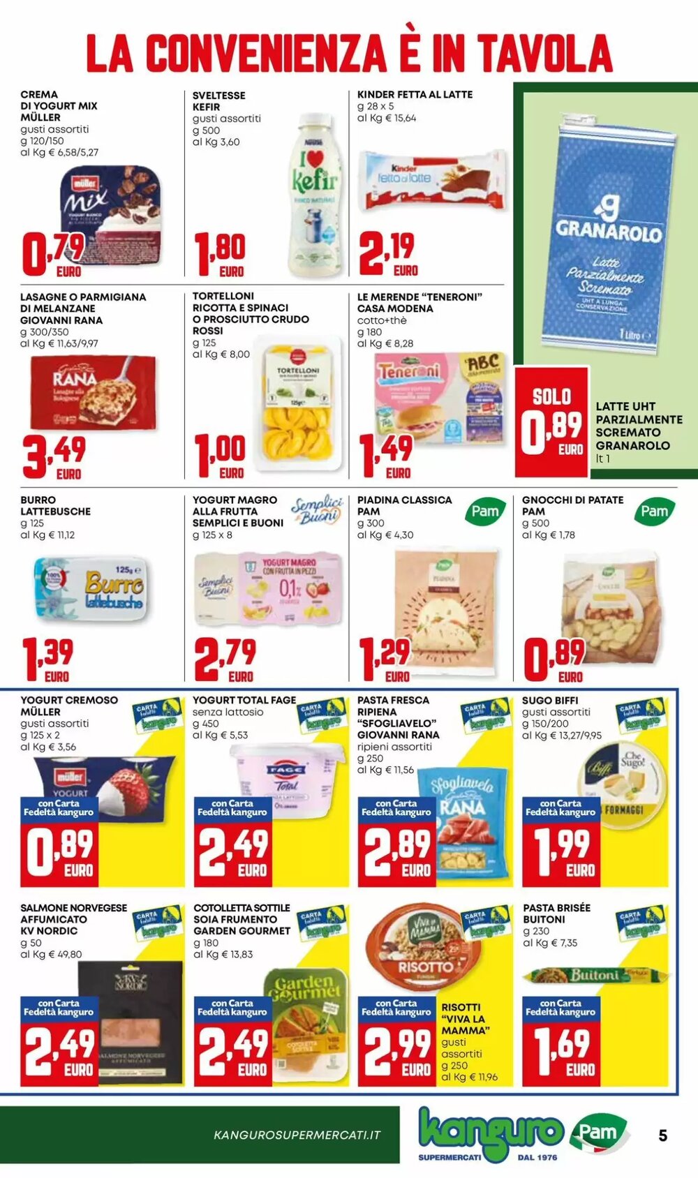 Volantino promozionale Kanguro  valide dal 23/04/2026 - Pagina 5.