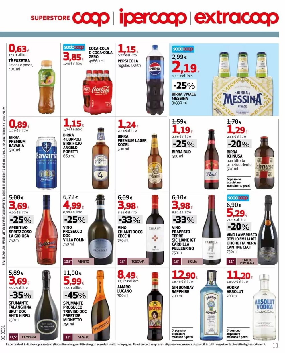 Volantino promozionale Coop Master Alleanza 3.0  valide dal 23/04/2026 - Pagina 11.