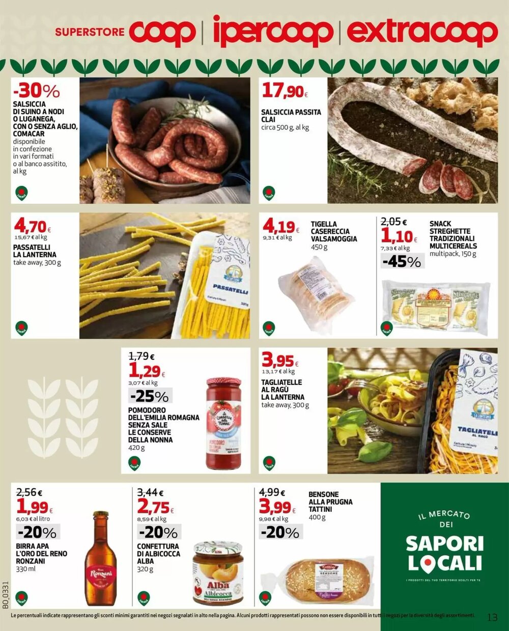 Volantino promozionale Coop Master Alleanza 3.0  valide dal 23/04/2026 - Pagina 13.