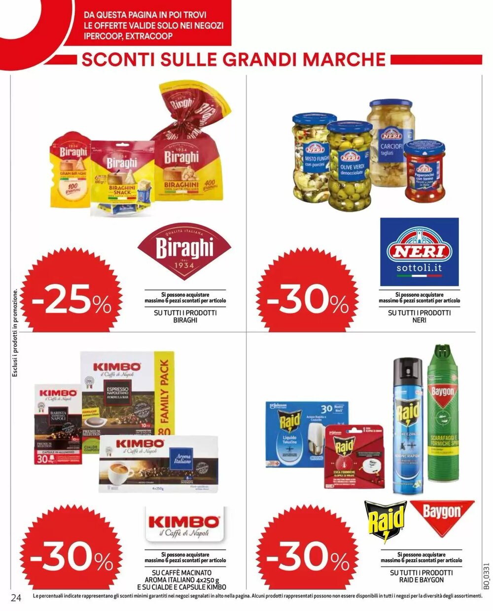 Volantino promozionale Coop Master Alleanza 3.0  valide dal 23/04/2026 - Pagina 24.