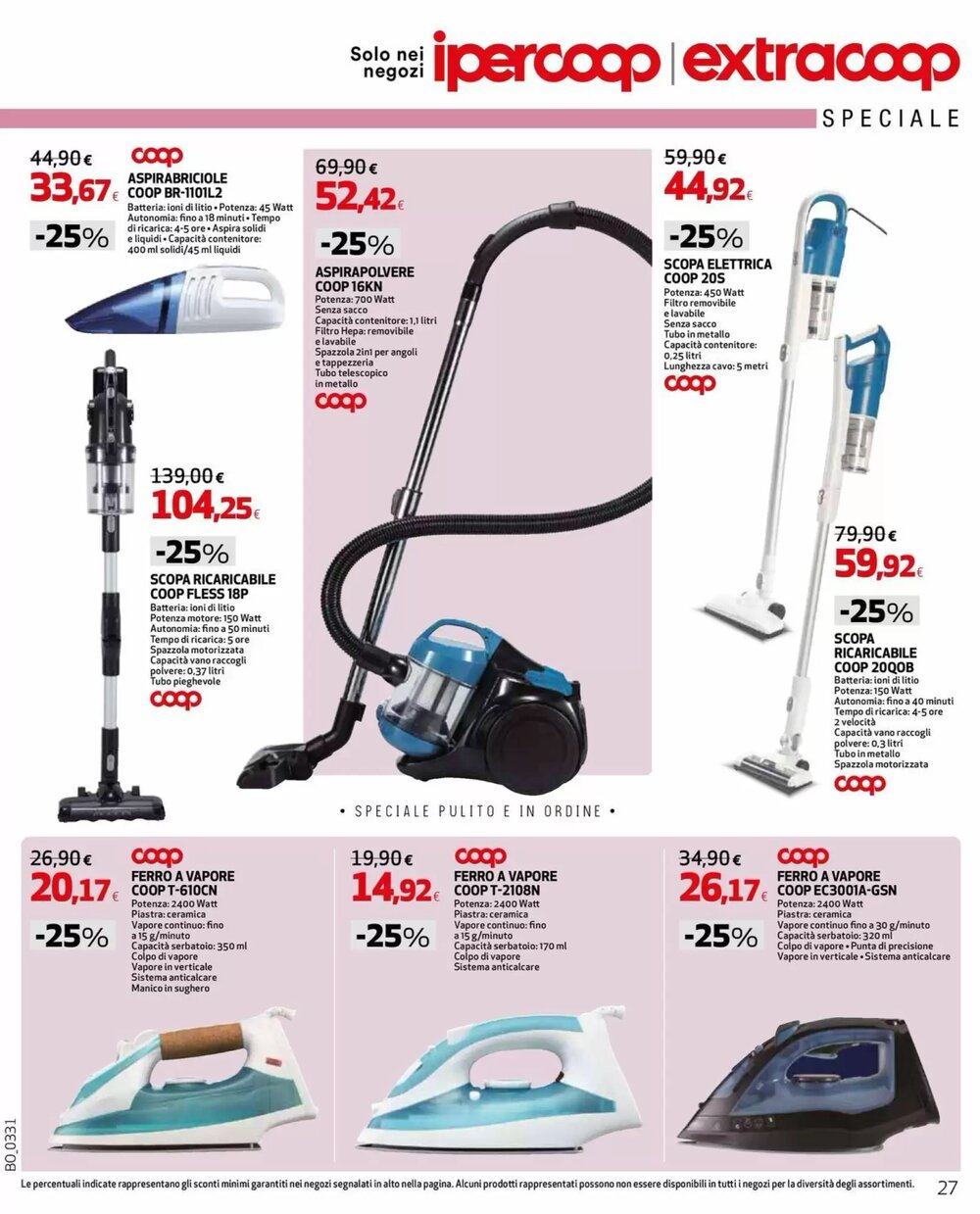 Volantino promozionale Coop Master Alleanza 3.0  valide dal 23/04/2026 - Pagina 27.