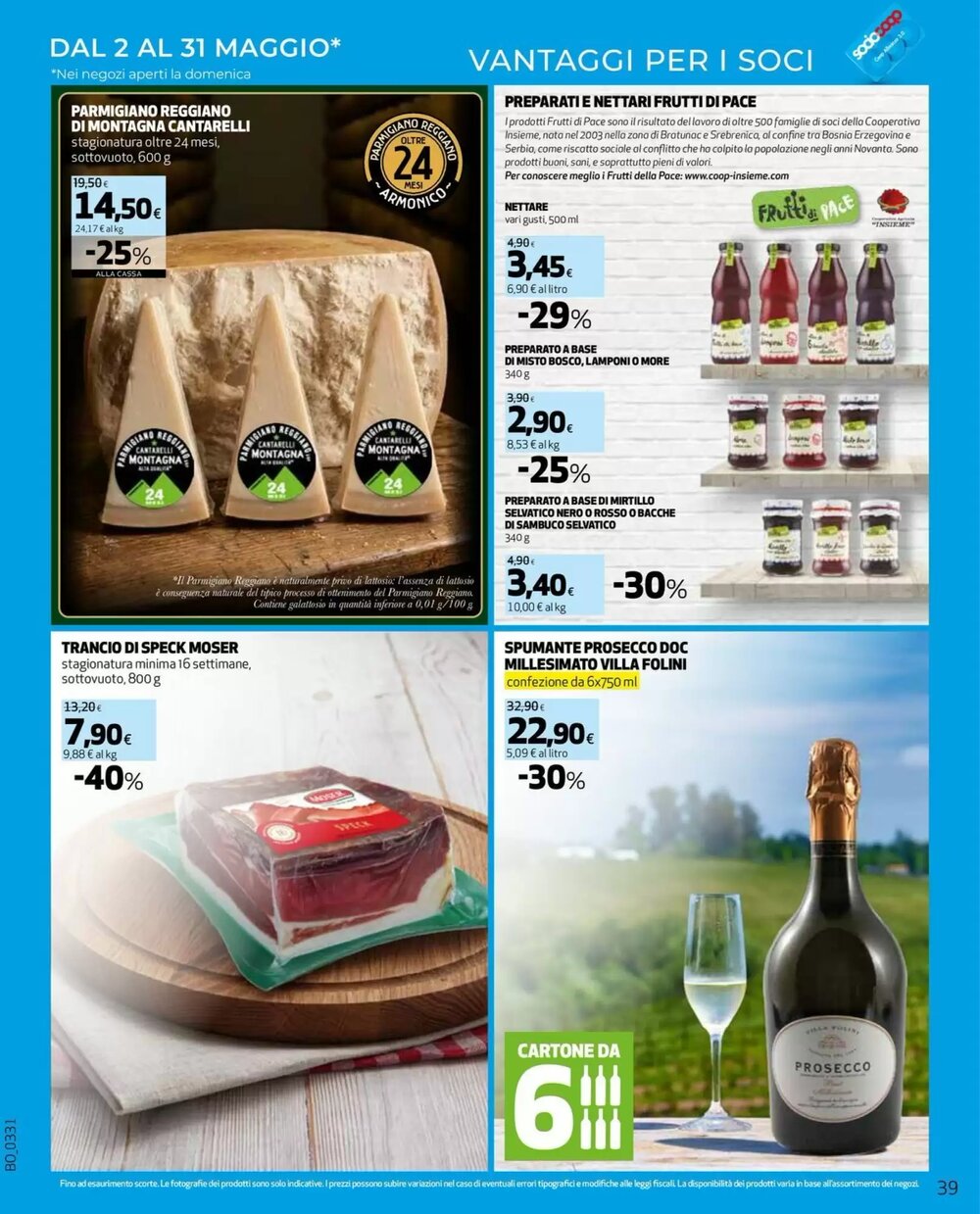 Volantino promozionale Coop Master Alleanza 3.0  valide dal 23/04/2026 - Pagina 39.