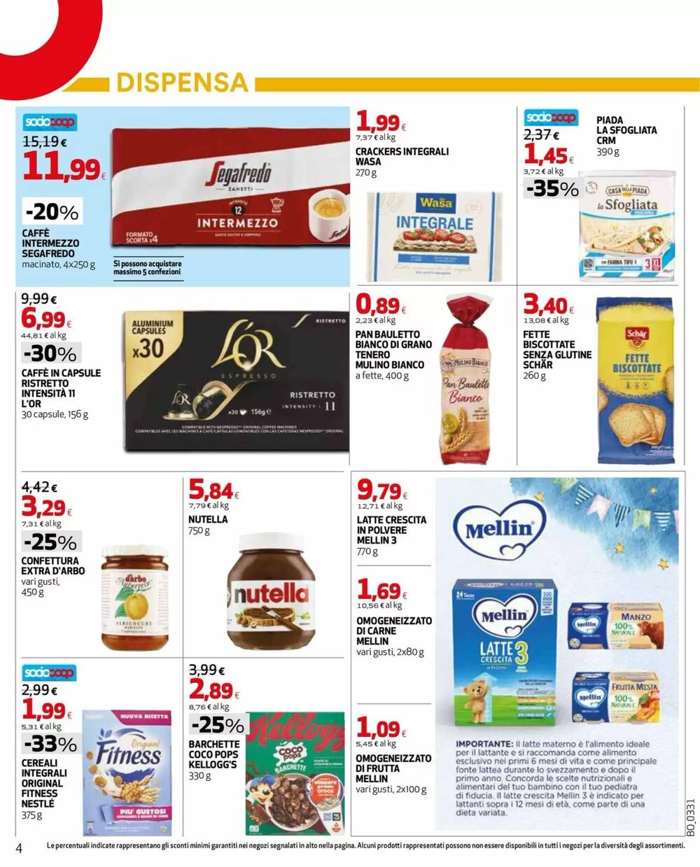 Volantino promozionale Coop Master Alleanza 3.0  valide dal 23/04/2026 - Pagina 4.