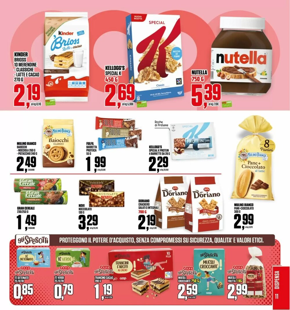 Volantino promozionale Coop Master Alleanza 3.0  valide dal 23/04/2026 - Pagina 11.