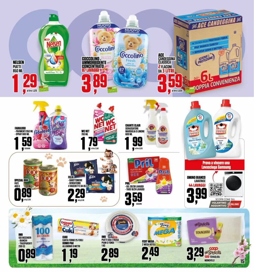 Volantino promozionale Coop Master Alleanza 3.0  valide dal 23/04/2026 - Pagina 15.