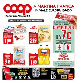 Volantino promozionale Coop Master Alleanza 3.0  valide dal 23/04/2026
