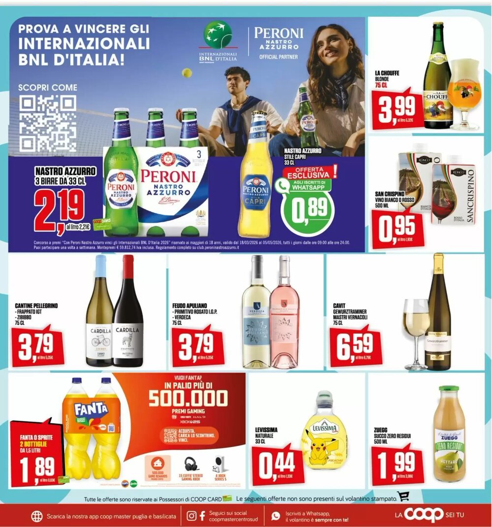 Volantino promozionale Coop Master Alleanza 3.0  valide dal 23/04/2026 - Pagina 23.