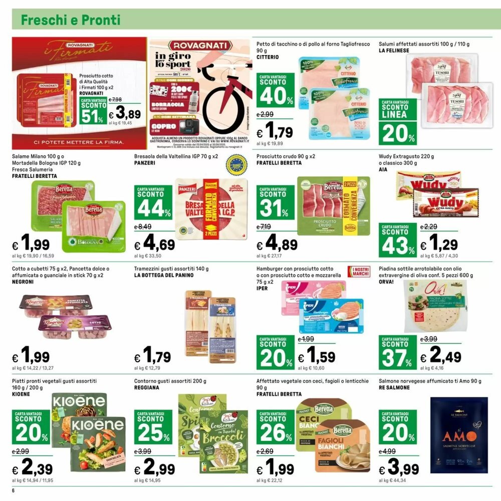 Volantino promozionale Iper La Grande  valide dal 24/04/2026 - Pagina 6.