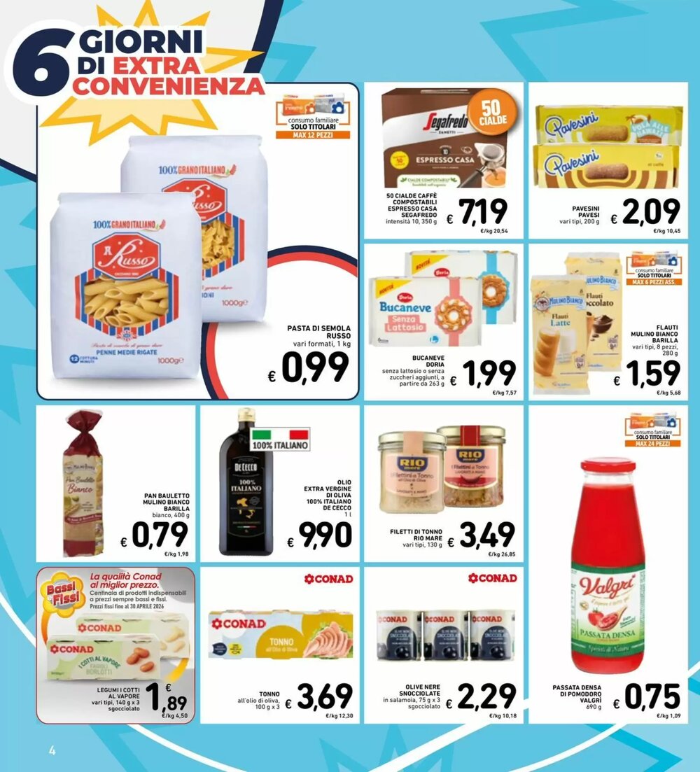 Volantino promozionale Spazio Conad  valide dal 24/04/2026 - Pagina 4.