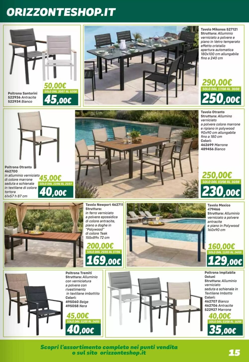 Volantino promozionale Orizzonte  valide dal 25/04/2026 - Pagina 15.