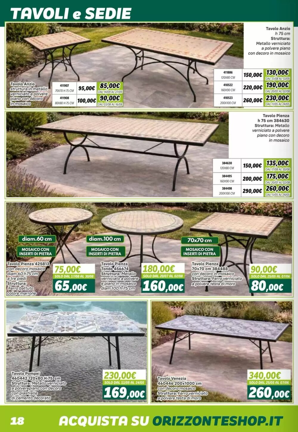 Volantino promozionale Orizzonte  valide dal 25/04/2026 - Pagina 18.