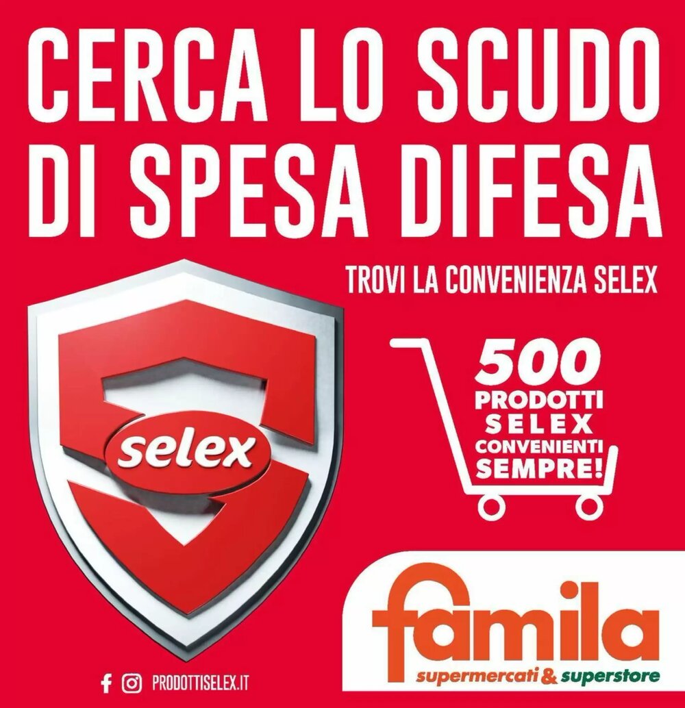 Volantino promozionale Famila Superstore  valide dal 27/04/2026 - Pagina 1.