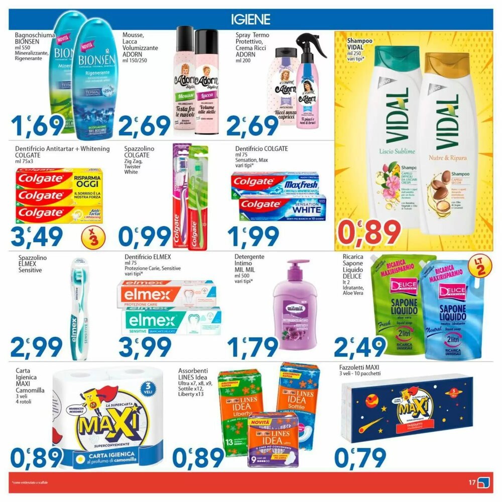 Volantino promozionale Sidis  valide dal 27/04/2026 - Pagina 17.