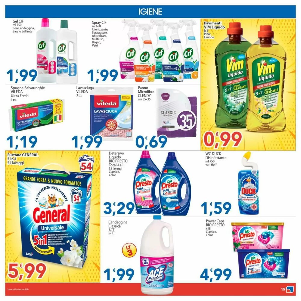 Volantino promozionale Sidis  valide dal 27/04/2026 - Pagina 19.