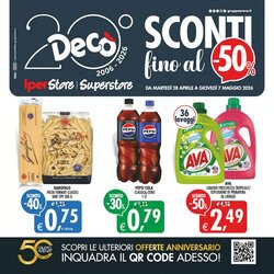Volantino promozionale Deco Superstore  valide dal 28/04/2026
