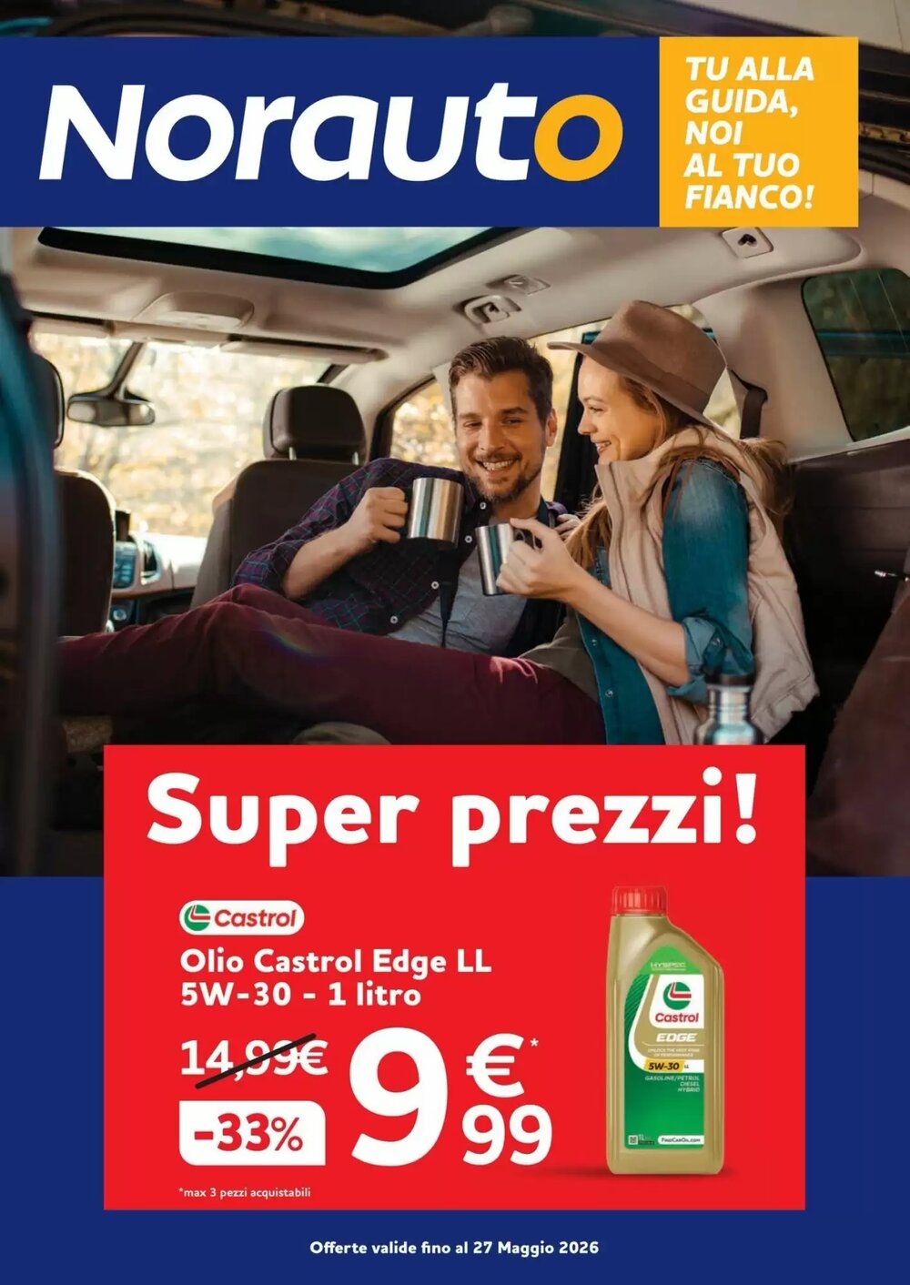 Volantino promozionale Norauto  valide dal 28/04/2026 - Pagina 1.