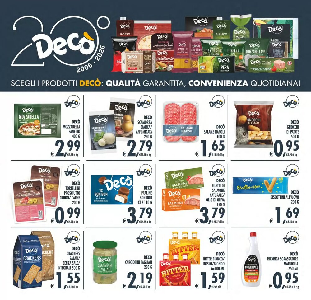 Volantino promozionale Decò Local  valide dal 28/04/2026 - Pagina 12.