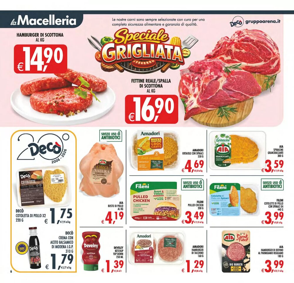 Volantino promozionale Decò Local  valide dal 28/04/2026 - Pagina 6.