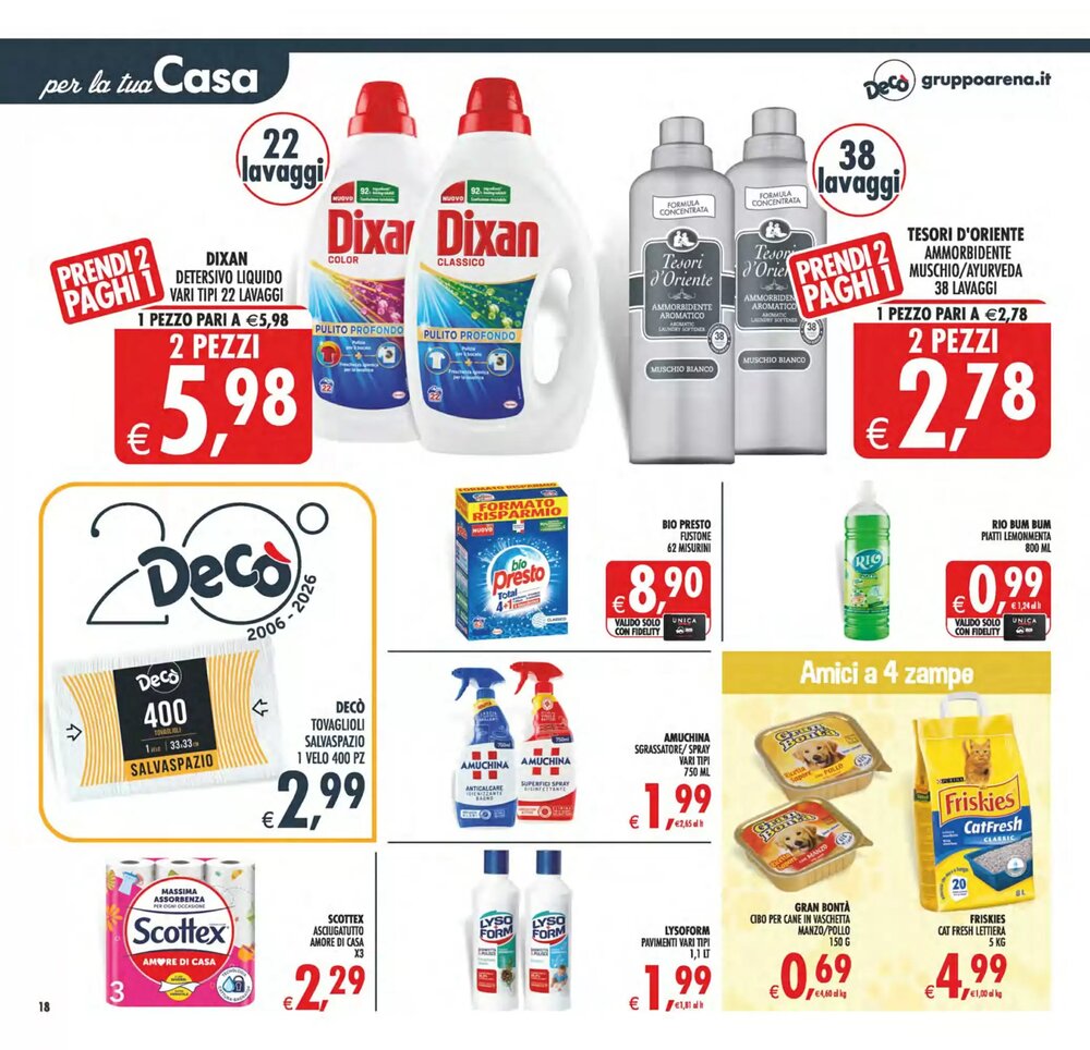 Volantino promozionale Deco Maxistore  valide dal 28/04/2026 - Pagina 22.
