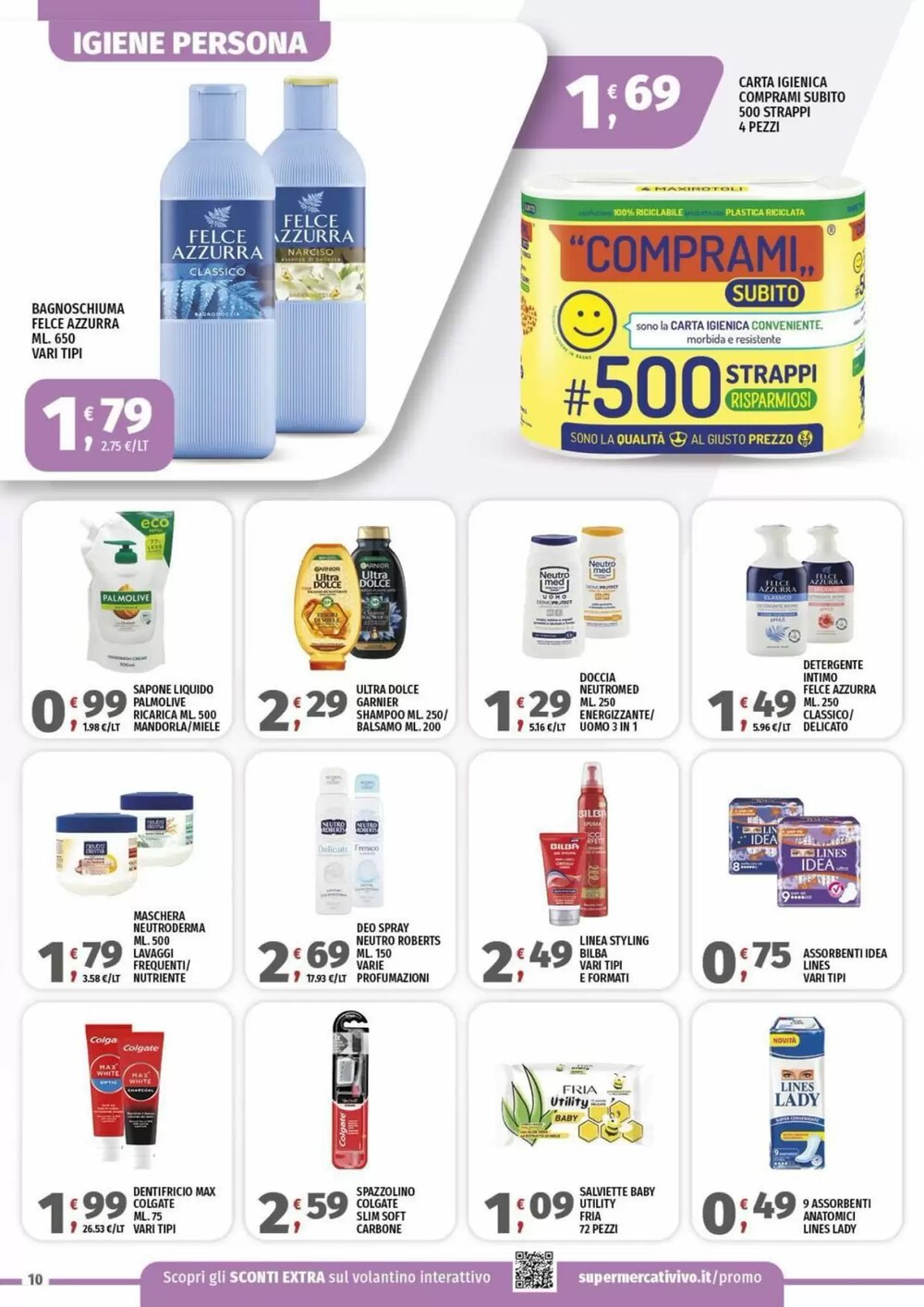 Volantino promozionale Vivo Supermercati  valide dal 28/04/2026 - Pagina 10.