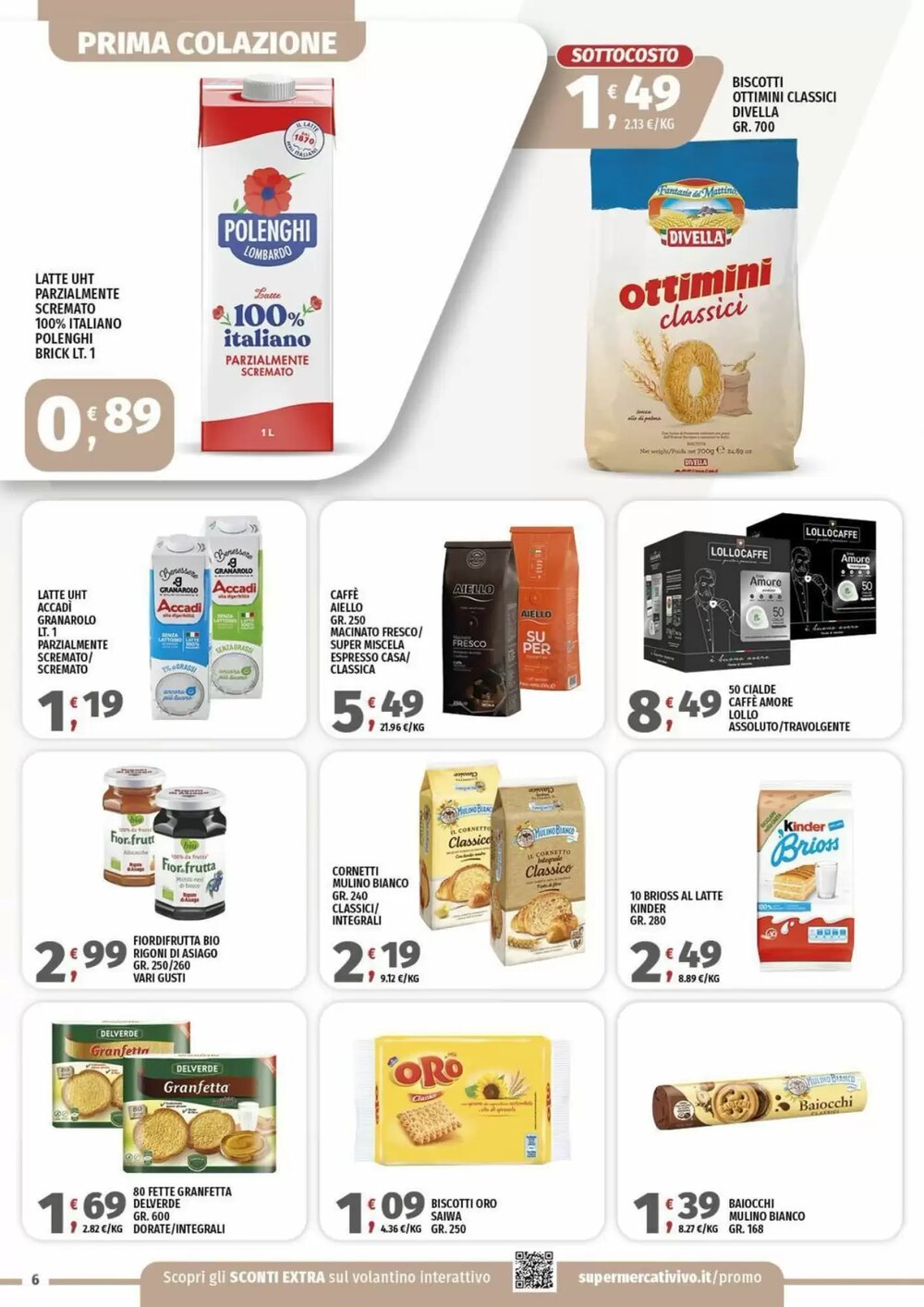 Volantino promozionale Vivo Supermercati  valide dal 28/04/2026 - Pagina 6.