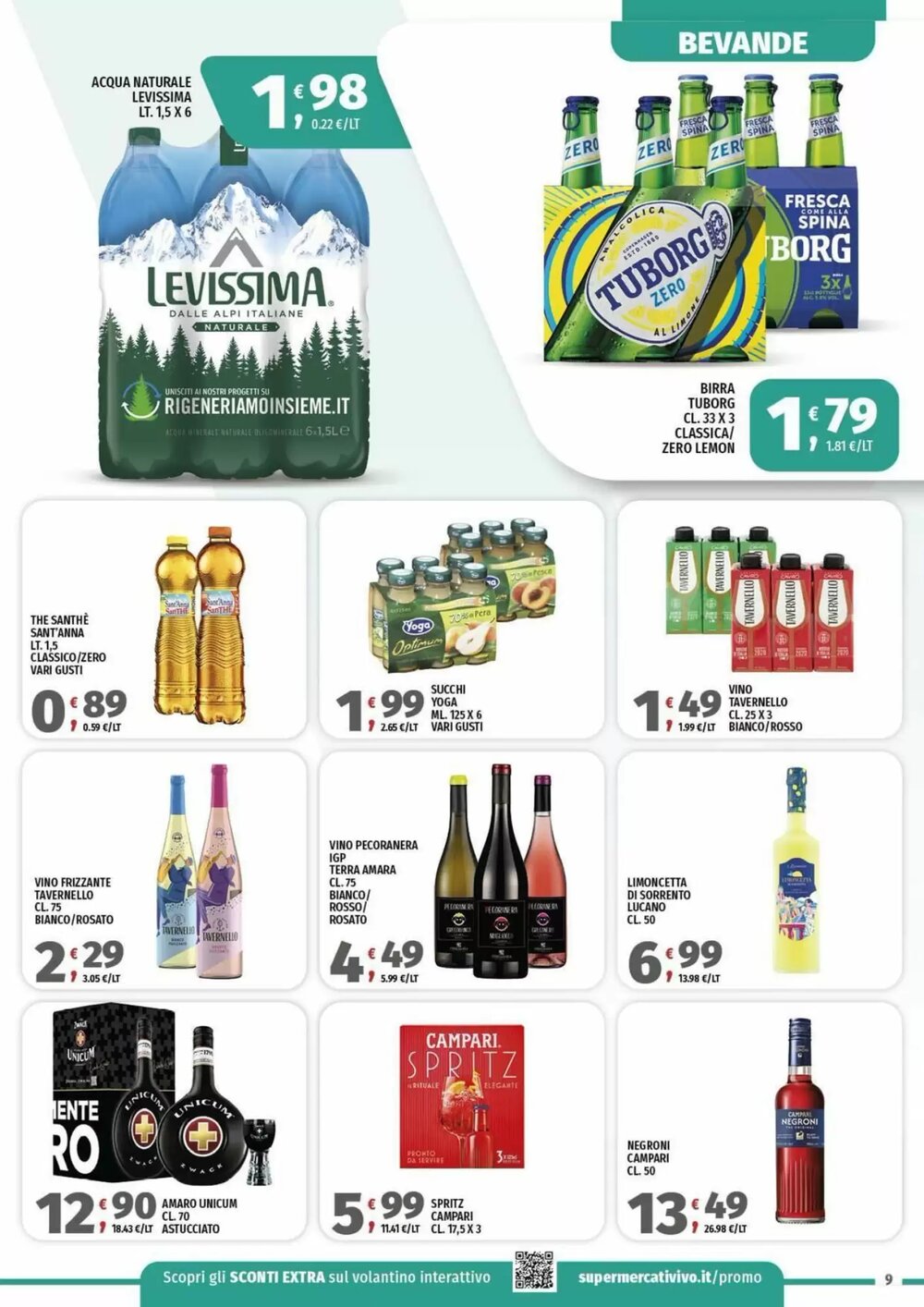 Volantino promozionale Vivo Supermercati  valide dal 28/04/2026 - Pagina 9.