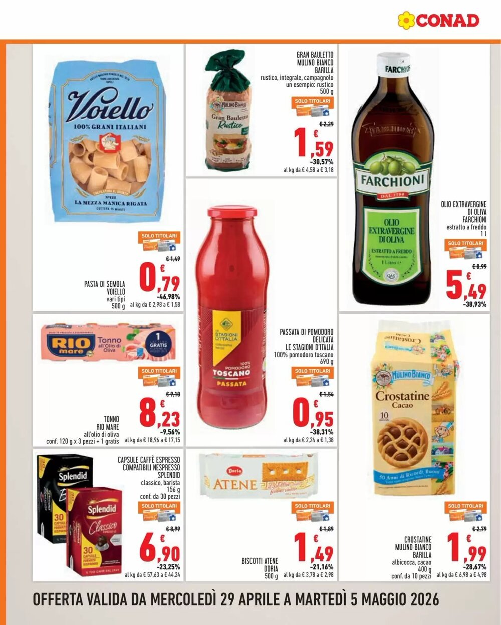 Volantino promozionale Conad City  valide dal 29/04/2026 - Pagina 6.