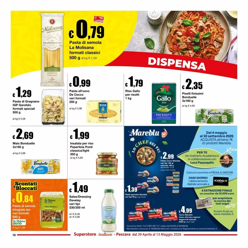 Volantino promozionale Sì con te  valide dal 29/04/2026 - Pagina 16.
