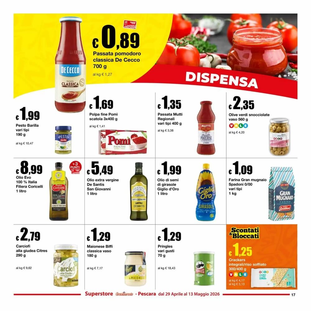 Volantino promozionale Sì con te  valide dal 29/04/2026 - Pagina 17.